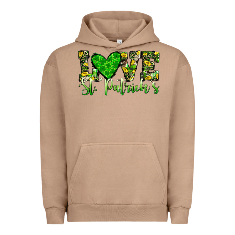 Love St Patrick S Heart Urban Hoodie by JahusDesignShop | Teevron