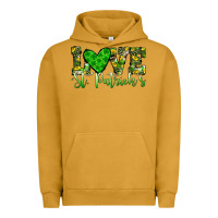 Pigment Peanut Butter love st patrick s heart Urban Hoodie - JahusDesignShop