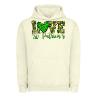 Pigment Pistachio love st patrick s heart Urban Hoodie - JahusDesignShop