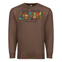 Chestnut boat waves sun rays lake days Premium Sweatshirt - texasbilliewilder