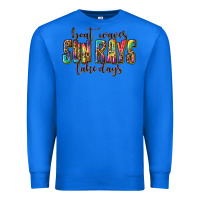 True Royal boat waves sun rays lake days Premium Sweatshirt - texasbilliewilder