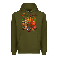 Army Green in every season i will praise him Premium Hoodie - AdoDesignShop