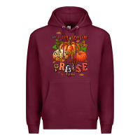 Burgundy in every season i will praise him Premium Hoodie - AdoDesignShop
