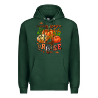 Sports Green in every season i will praise him Premium Hoodie - AdoDesignShop