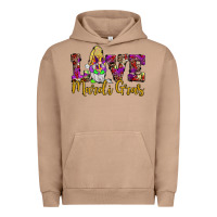 Pigment Burro love mardi gras gnome Urban Hoodie - JahusDesignShop