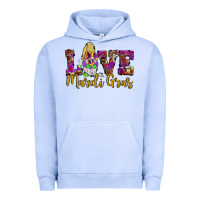Pigment Grape Ice love mardi gras gnome Urban Hoodie - JahusDesignShop