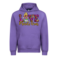Tulip love mardi gras gnome Urban Hoodie - JahusDesignShop