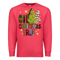 Cardinal Oh Christmas tree Christmas cake Premium Sweatshirt - RanaPortraitStore