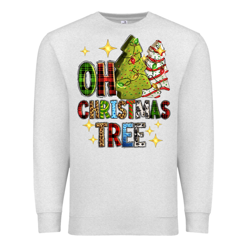 Oh Christmas Tree Christmas Cake Premium Sweatshirt by RanaPortraitStore | Teevron