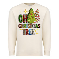 Sandshell Oh Christmas tree Christmas cake Premium Sweatshirt - RanaPortraitStore