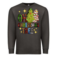 Smoke Oh Christmas tree Christmas cake Premium Sweatshirt - RanaPortraitStore
