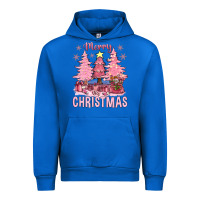 Pink Merry Christmas Bbs Urban Hoodie | Teevron
