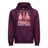 Mauve Wine pink merry christmas bbs Urban Hoodie - BundleAndBundleShop
