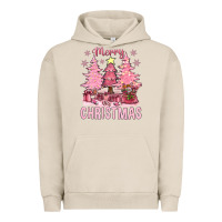 Pigment French Oak pink merry christmas bbs Urban Hoodie - BundleAndBundleShop