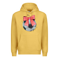 Antique Gold coquette soccer bow Premium Hoodie - JahusDesignShop