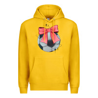 Lemon coquette soccer bow Premium Hoodie - JahusDesignShop