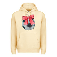 Pina Colada coquette soccer bow Premium Hoodie - JahusDesignShop