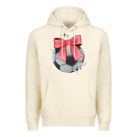 Sandshell coquette soccer bow Premium Hoodie - JahusDesignShop