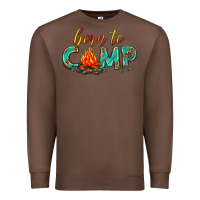 Chestnut born to camp Premium Sweatshirt - texasbilliewilder
