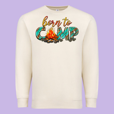 Premium Sweatshirt born to camp