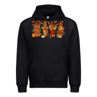 Black thanksgiving coffee cups with gnomes bbs Urban Hoodie - BundleAndBundleShop
