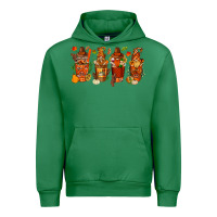 Emerald thanksgiving coffee cups with gnomes bbs Urban Hoodie - BundleAndBundleShop