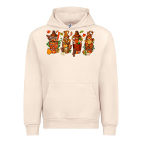 Sandshell thanksgiving coffee cups with gnomes bbs Urban Hoodie - BundleAndBundleShop