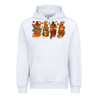 White thanksgiving coffee cups with gnomes bbs Urban Hoodie - BundleAndBundleShop