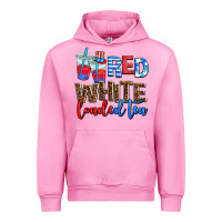Fuchsia Pink red whıte loaded tea Urban Hoodie - AdoDesignShop