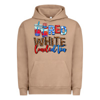 Pigment Burro red whıte loaded tea Urban Hoodie - AdoDesignShop