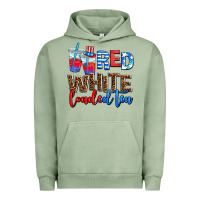 Pigment Oil Green red whıte loaded tea Urban Hoodie - AdoDesignShop