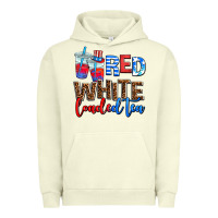 Pigment Pistachio red whıte loaded tea Urban Hoodie - AdoDesignShop