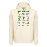 Tofu god says i am dinosaurs Premium Hoodie - JahusDesignShop