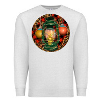 Oatmeal Heather Xmas Lantern Christmas Premium Sweatshirt - RanaPortraitStore