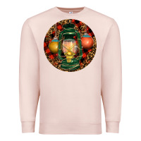 Pale Pink Xmas Lantern Christmas Premium Sweatshirt - RanaPortraitStore