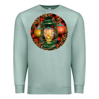 Seafoam Xmas Lantern Christmas Premium Sweatshirt - RanaPortraitStore
