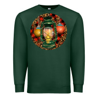 Sports Green Xmas Lantern Christmas Premium Sweatshirt - RanaPortraitStore