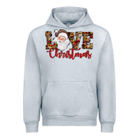 Heather Grey Love Christmas Santa Urban Hoodie - JahusDesignShop