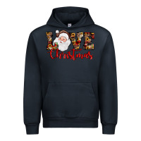 Navy Love Christmas Santa Urban Hoodie - JahusDesignShop