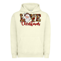 Pigment Pistachio Love Christmas Santa Urban Hoodie - JahusDesignShop