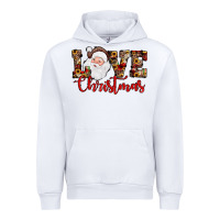 White Love Christmas Santa Urban Hoodie - JahusDesignShop