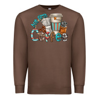 Chestnut but first coffee Premium Sweatshirt - texasbilliewilder
