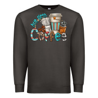 Smoke but first coffee Premium Sweatshirt - texasbilliewilder