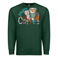 Sports Green but first coffee Premium Sweatshirt - texasbilliewilder