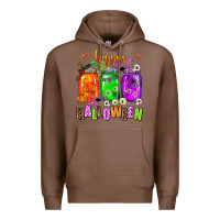 Chestnut happy halloween jars and horror Premium Hoodie - AdoDesignShop