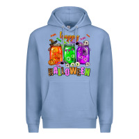 Colony Blue happy halloween jars and horror Premium Hoodie - AdoDesignShop