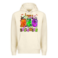 Sandshell happy halloween jars and horror Premium Hoodie - AdoDesignShop