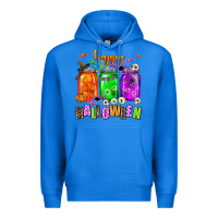 True Royal happy halloween jars and horror Premium Hoodie - AdoDesignShop
