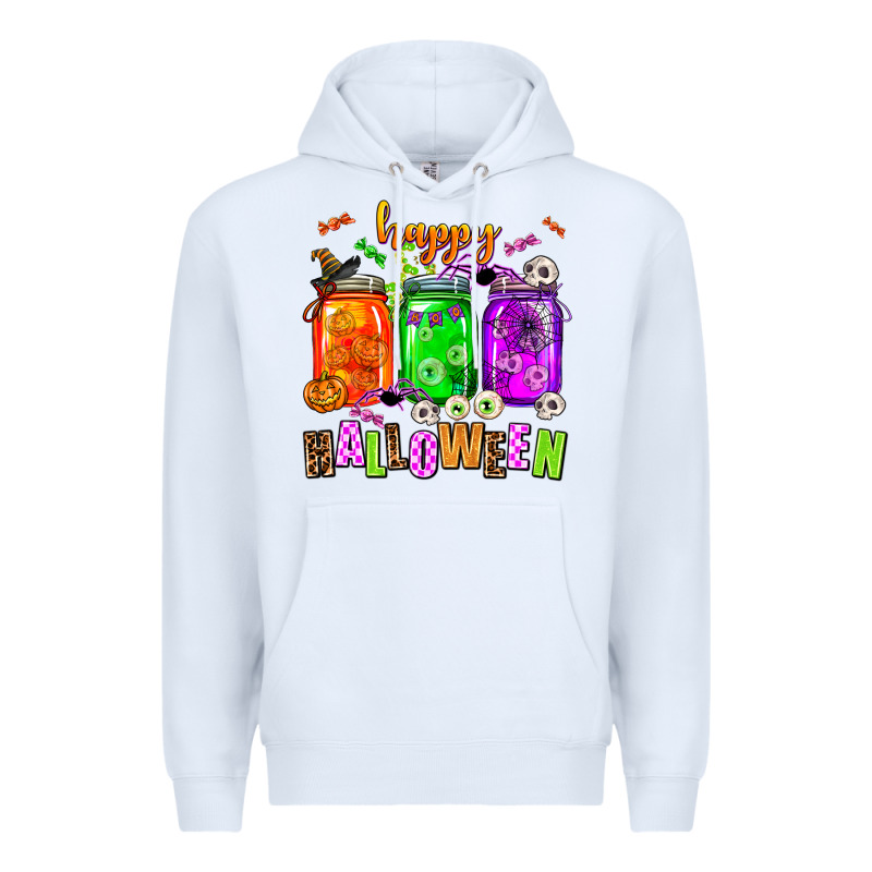 Happy Halloween Jars And Horror Premium Hoodie by AdoDesignShop | Teevron
