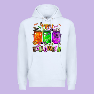 Happy Halloween Jars And Horror Premium Hoodie Designed By Adodesignshop